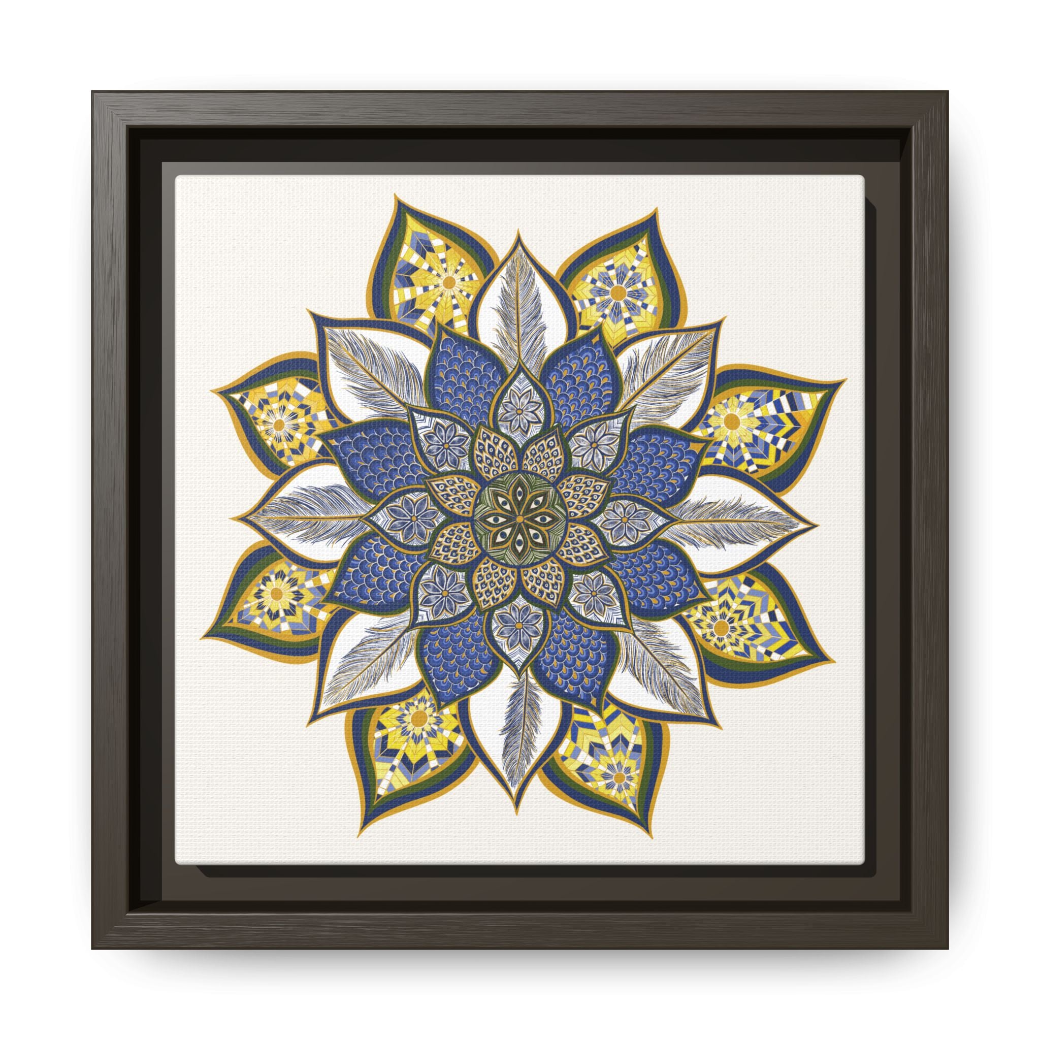 Framed Canvas Mandala | THE ART OF FAITH
