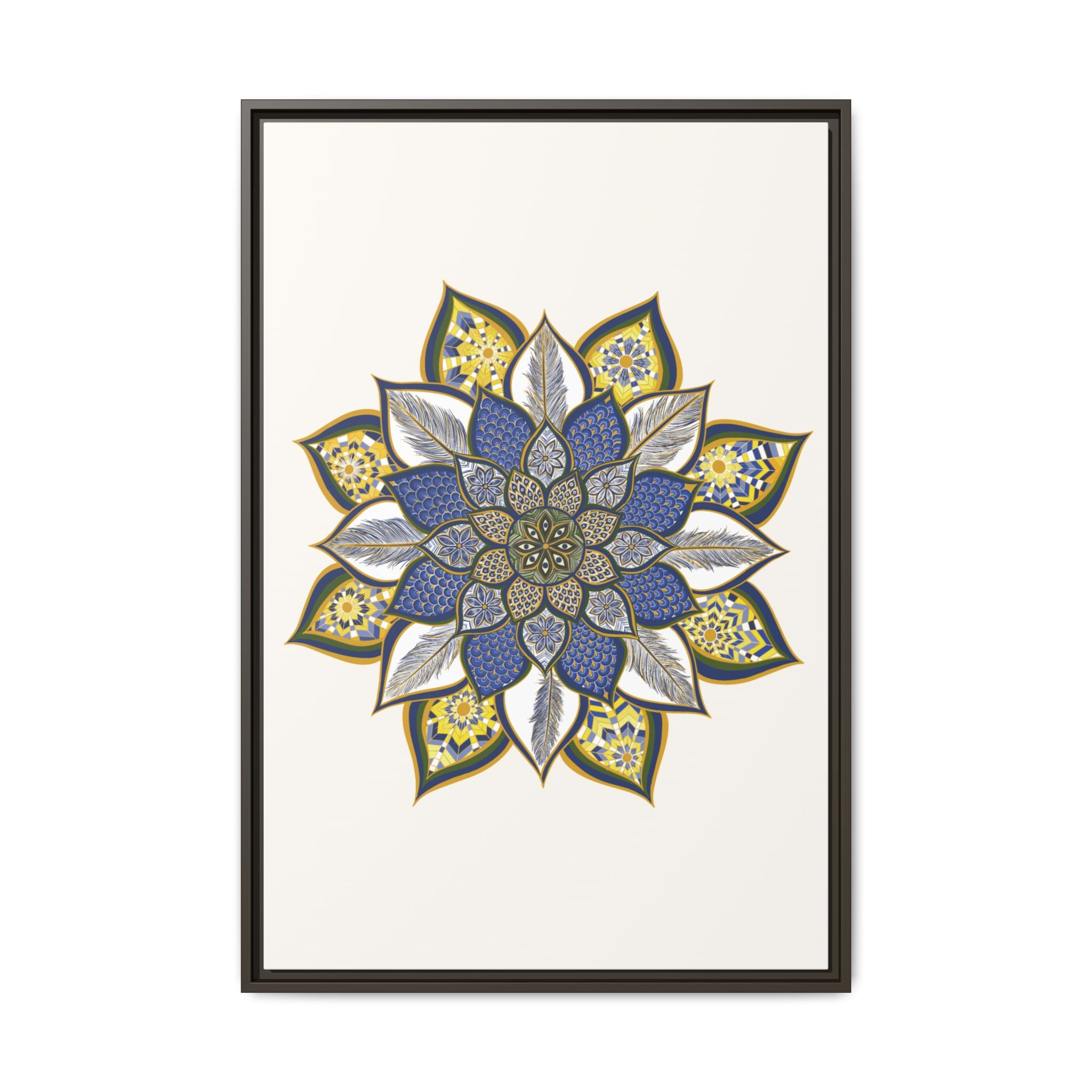 Framed Canvas Mandala | THE ART OF FAITH