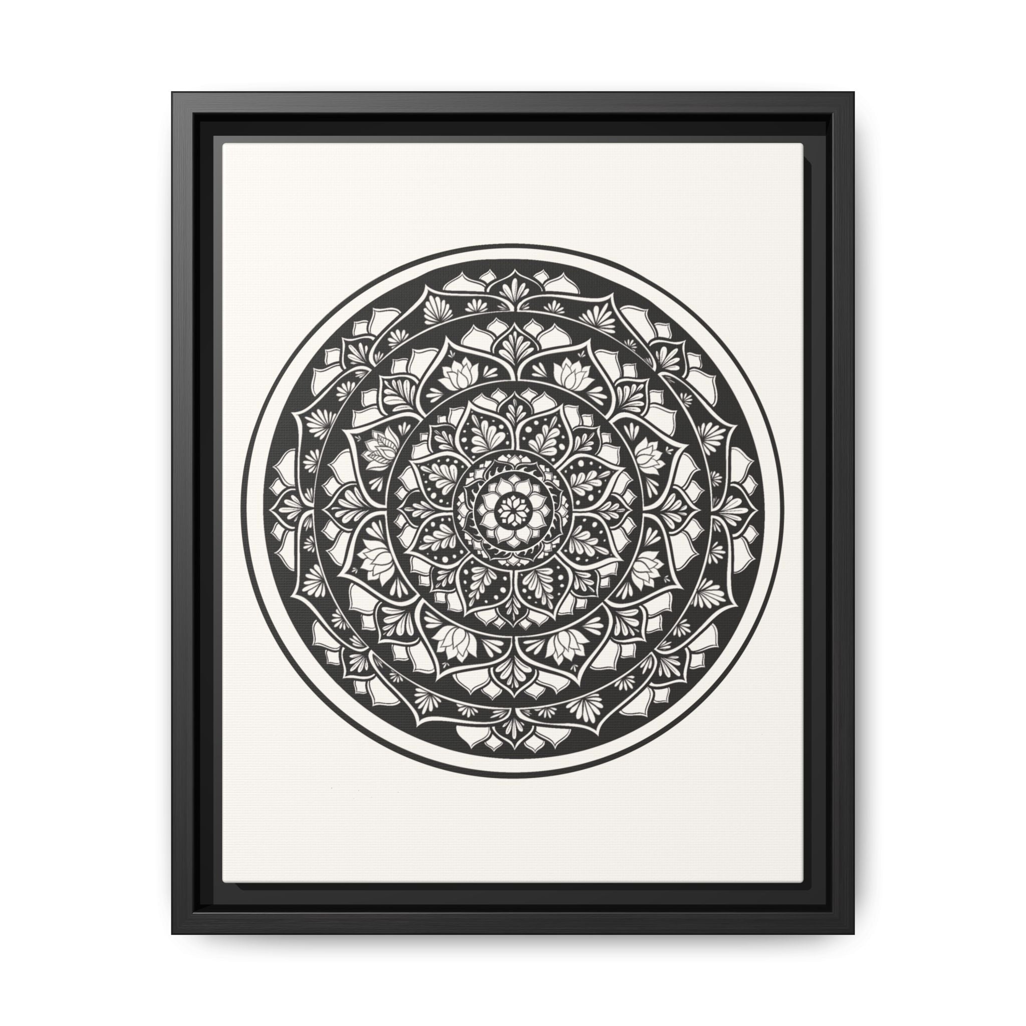 Framed Canvas Mandala | THE ART OF STILLNESS