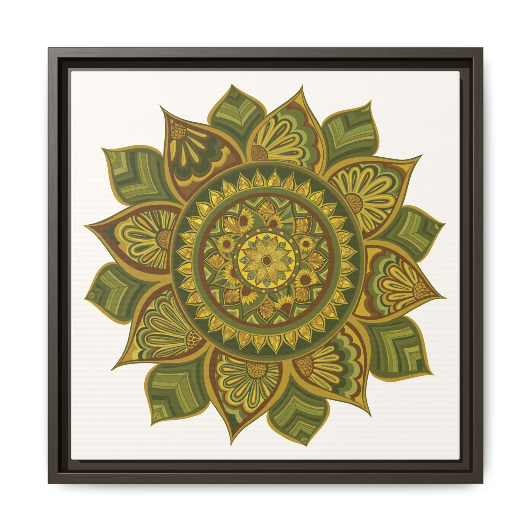 Framed Canvas Mandala | THE ART OF LOVE