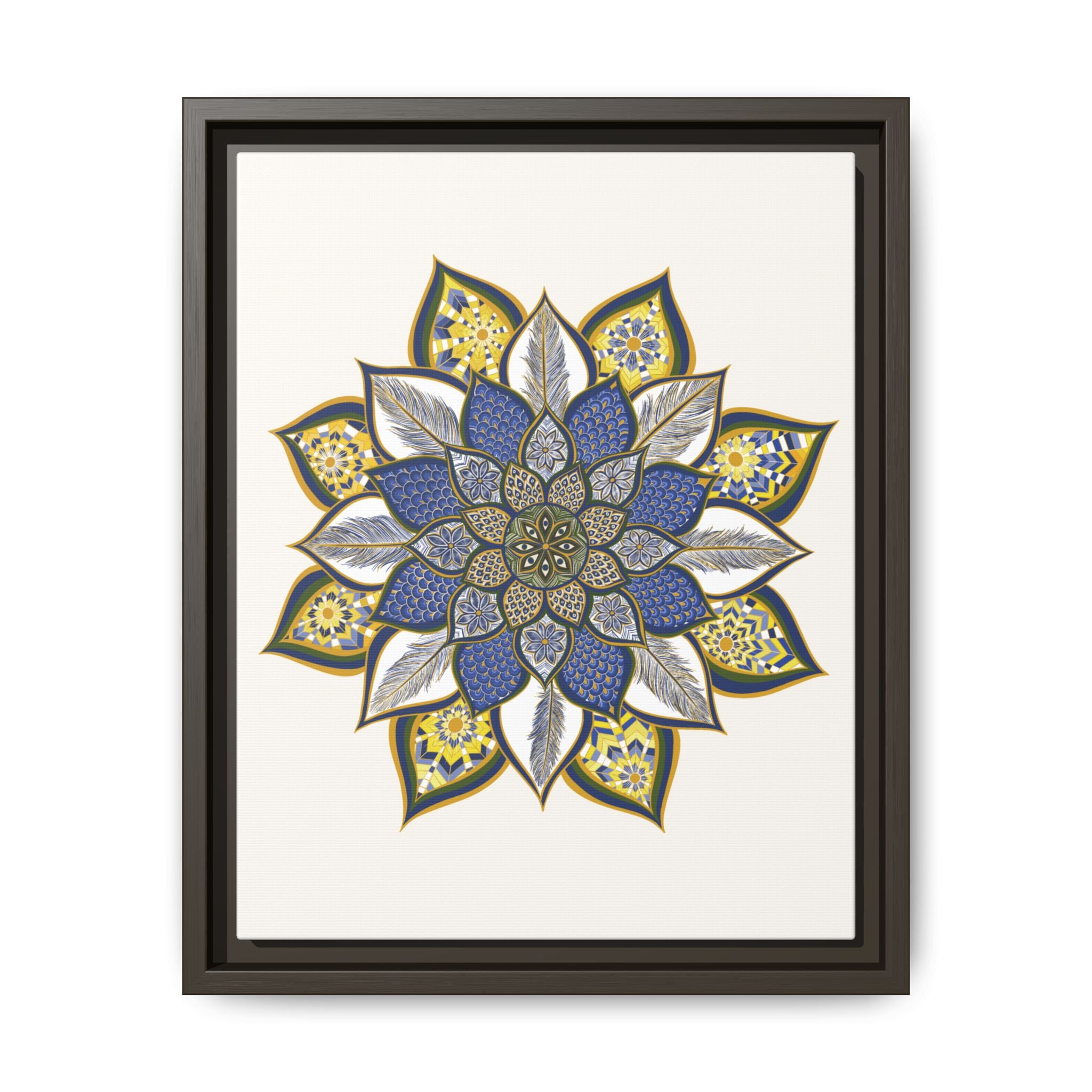 Framed Canvas Mandala | THE ART OF FAITH