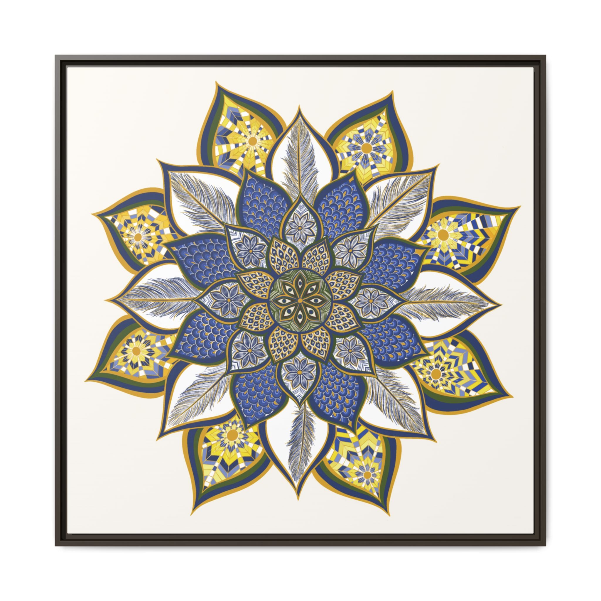 Framed Canvas Mandala | THE ART OF FAITH