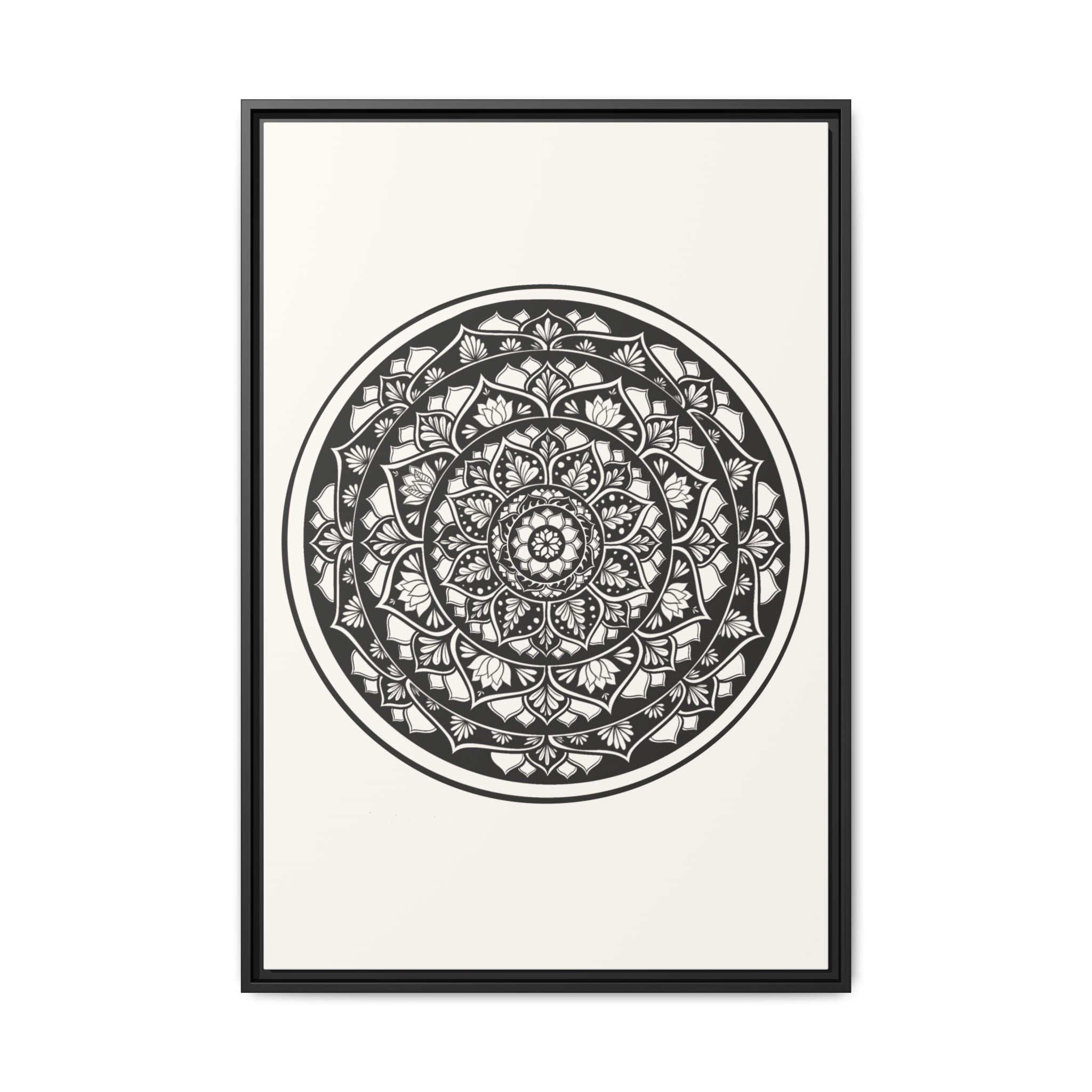 Framed Canvas Mandala | THE ART OF STILLNESS