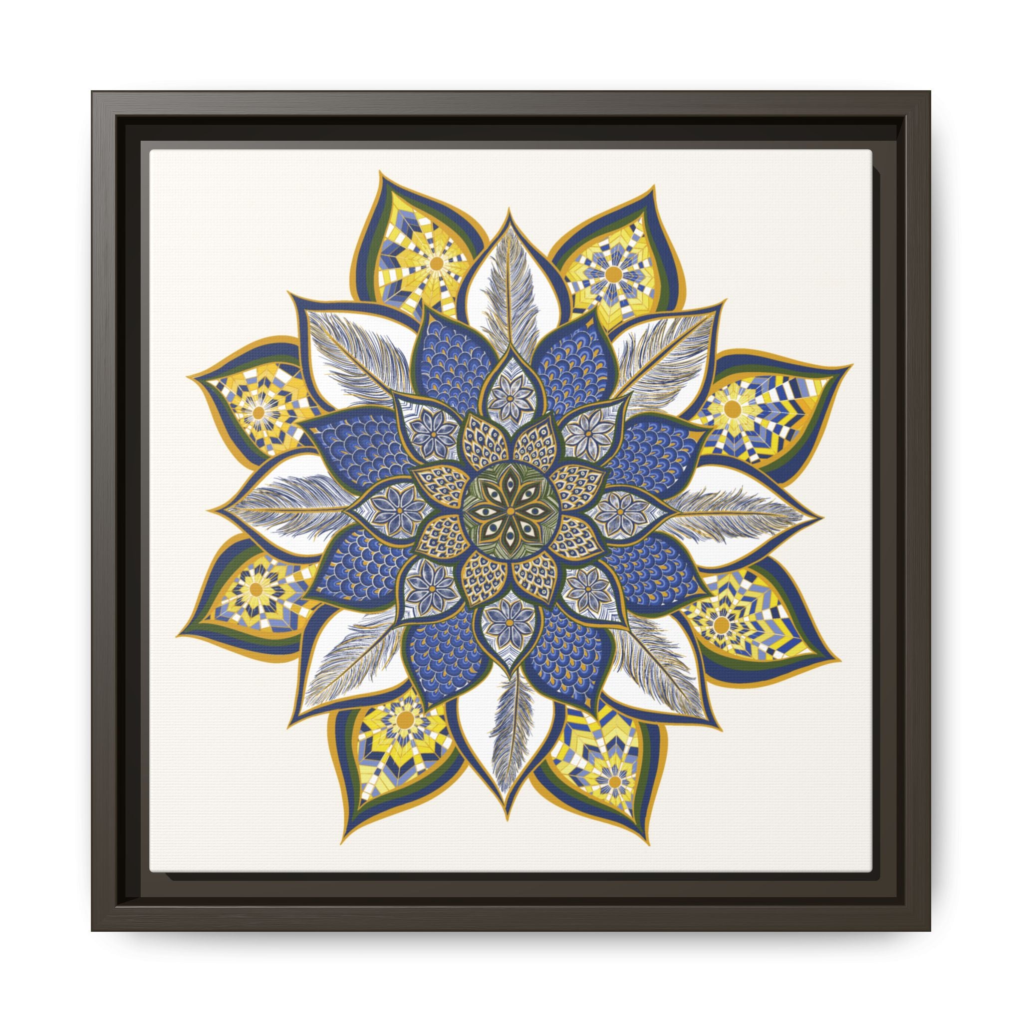 Framed Canvas Mandala | THE ART OF FAITH