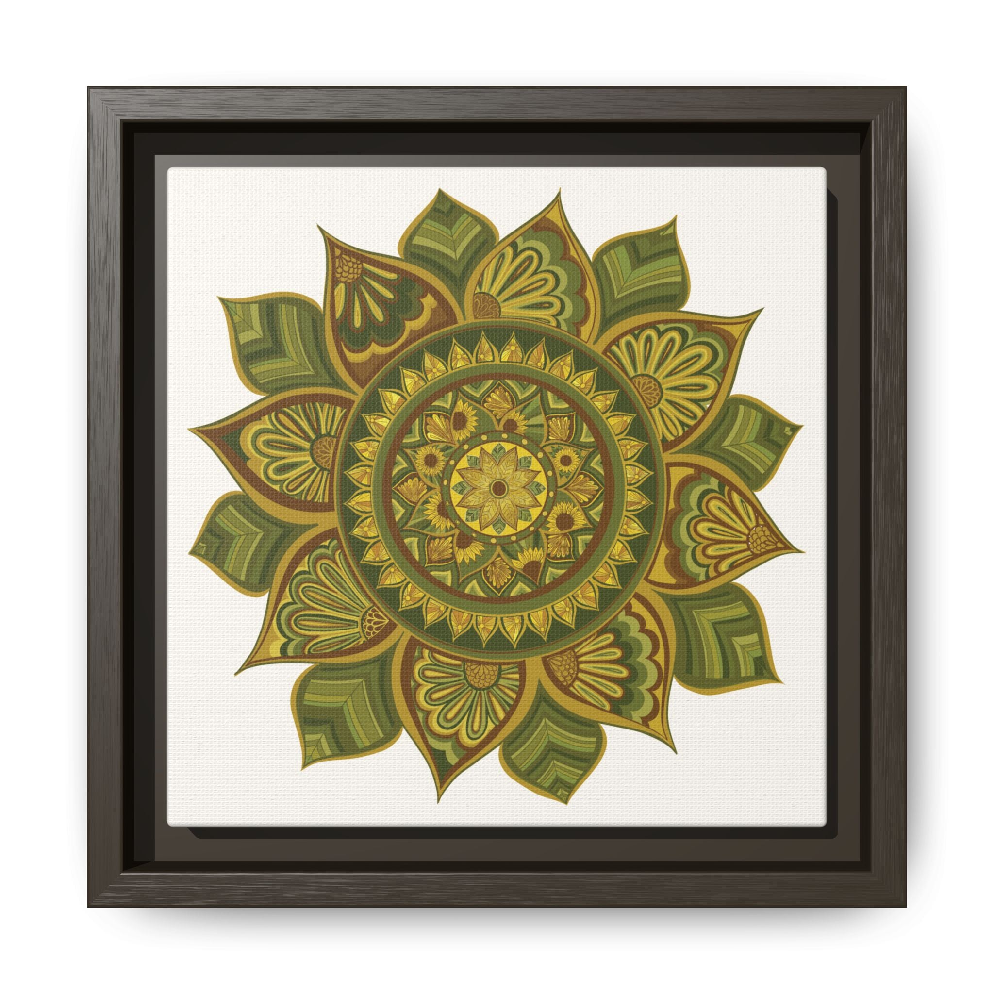 Framed Canvas Mandala | THE ART OF LOVE