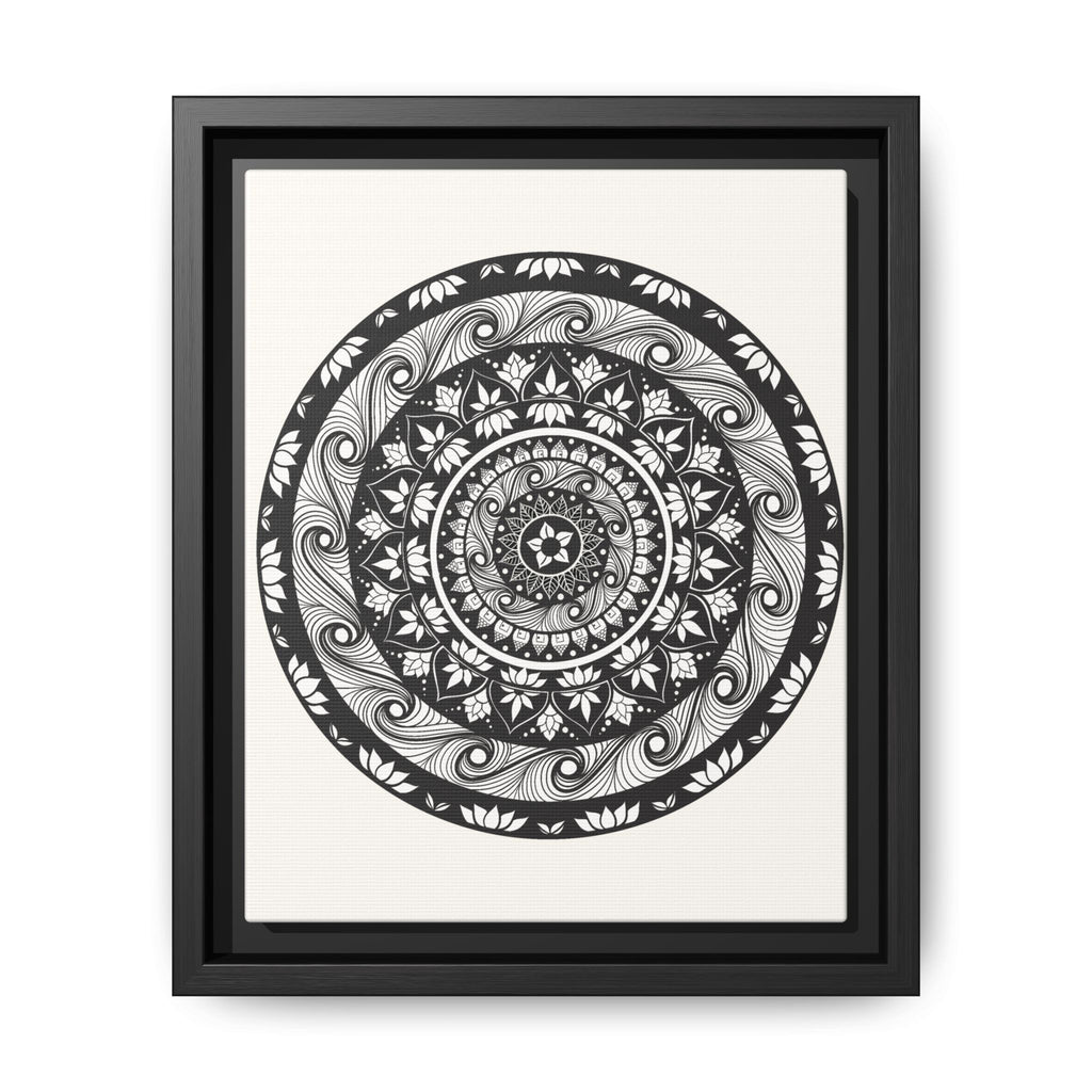 Framed Canvas Mandala | THE ART OF RETURNING HOME