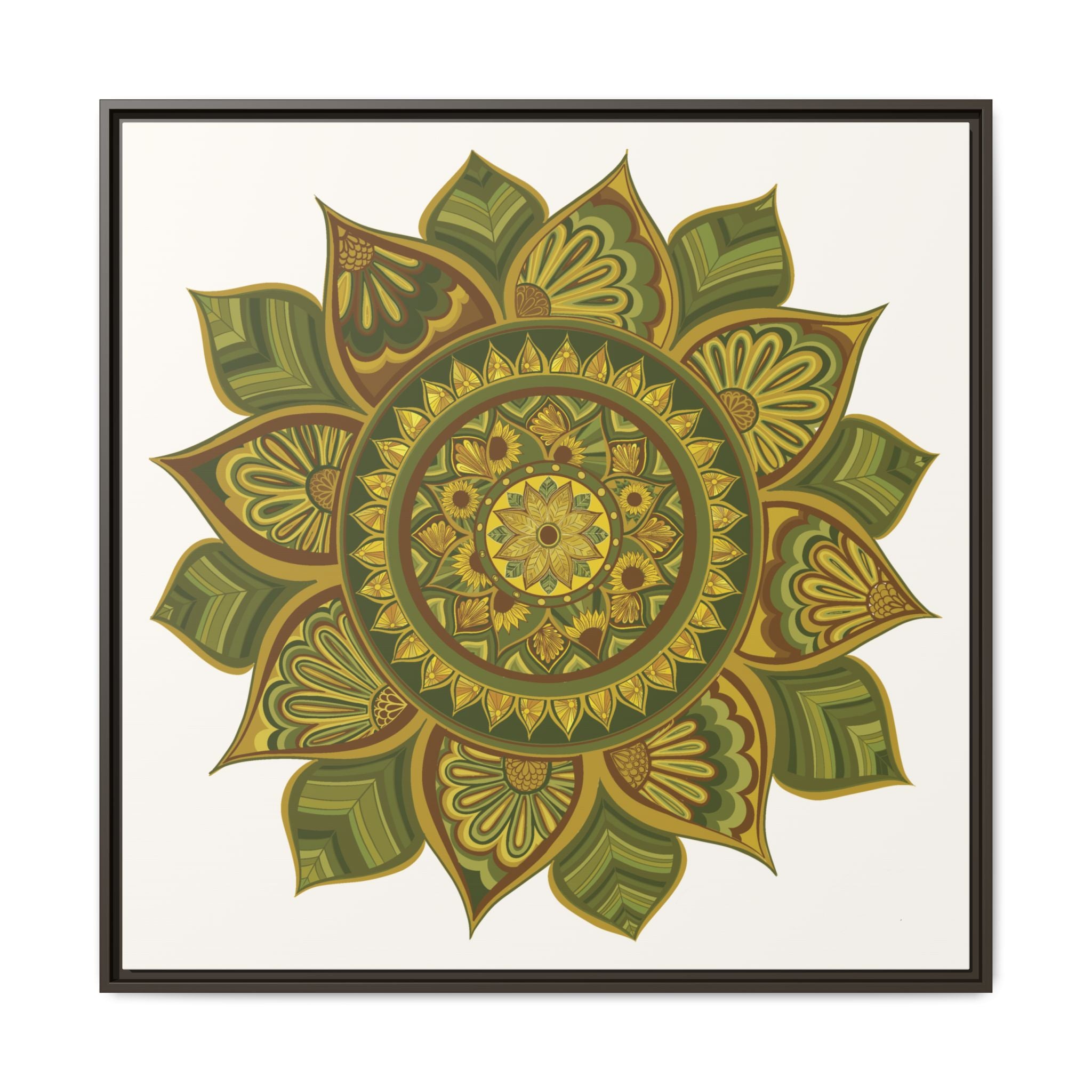 Framed Canvas Mandala | THE ART OF LOVE