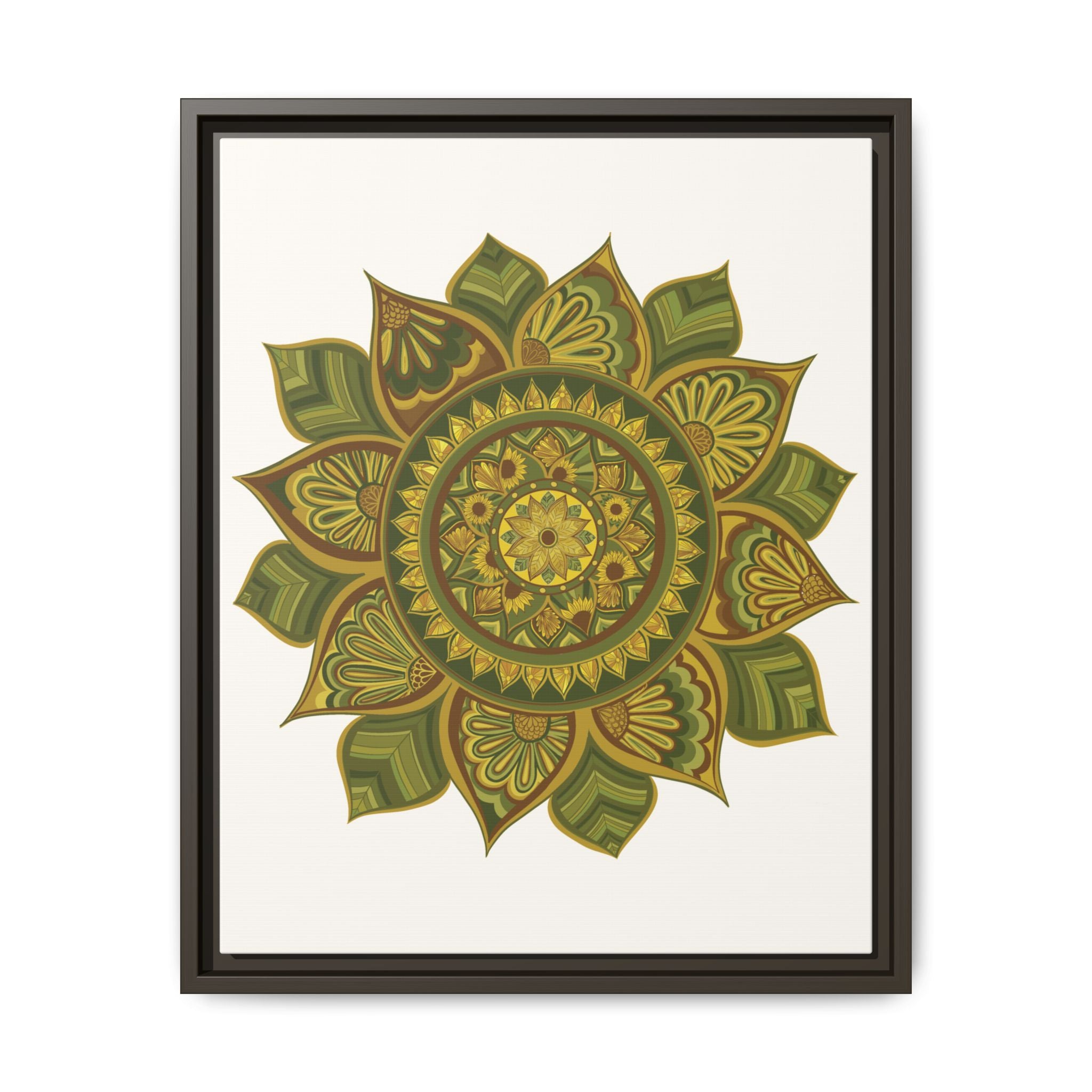 Framed Canvas Mandala | THE ART OF LOVE