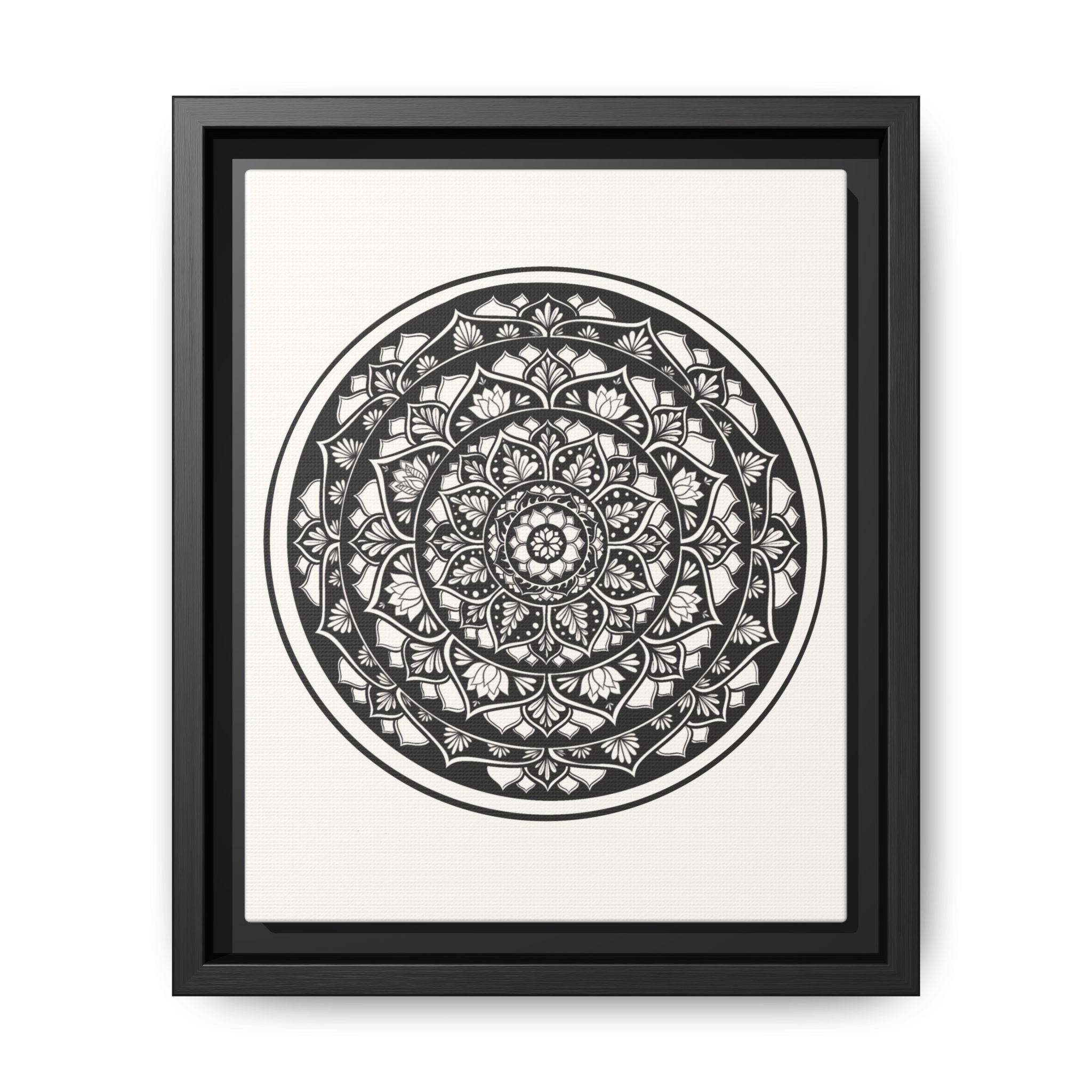 Framed Canvas Mandala | THE ART OF STILLNESS