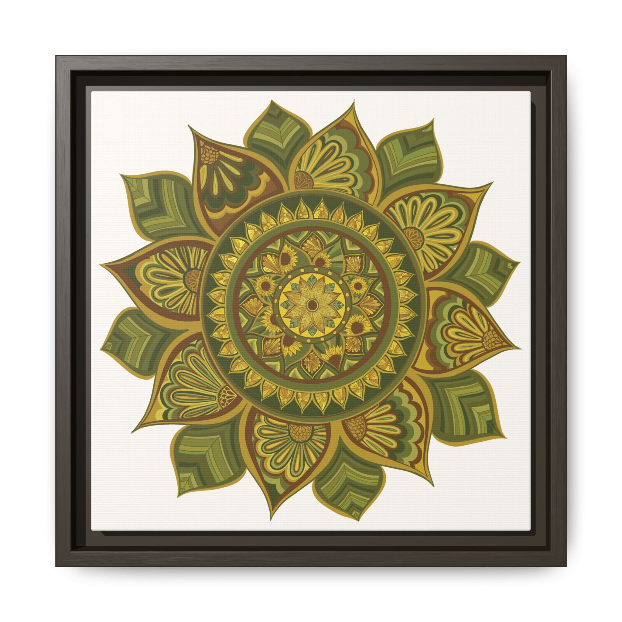 Framed Canvas Mandala | THE ART OF LOVE