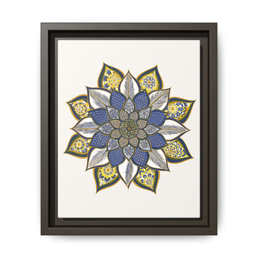 Framed Canvas Mandala | THE ART OF FAITH