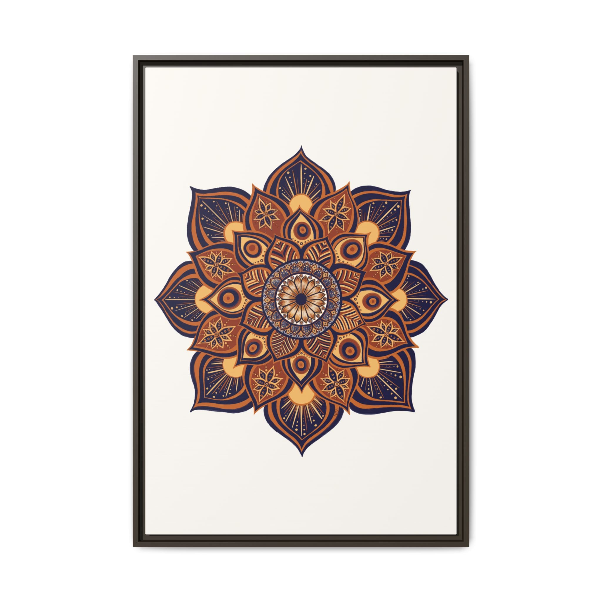Framed Canvas Mandala | THE ART OF RESILIENCE