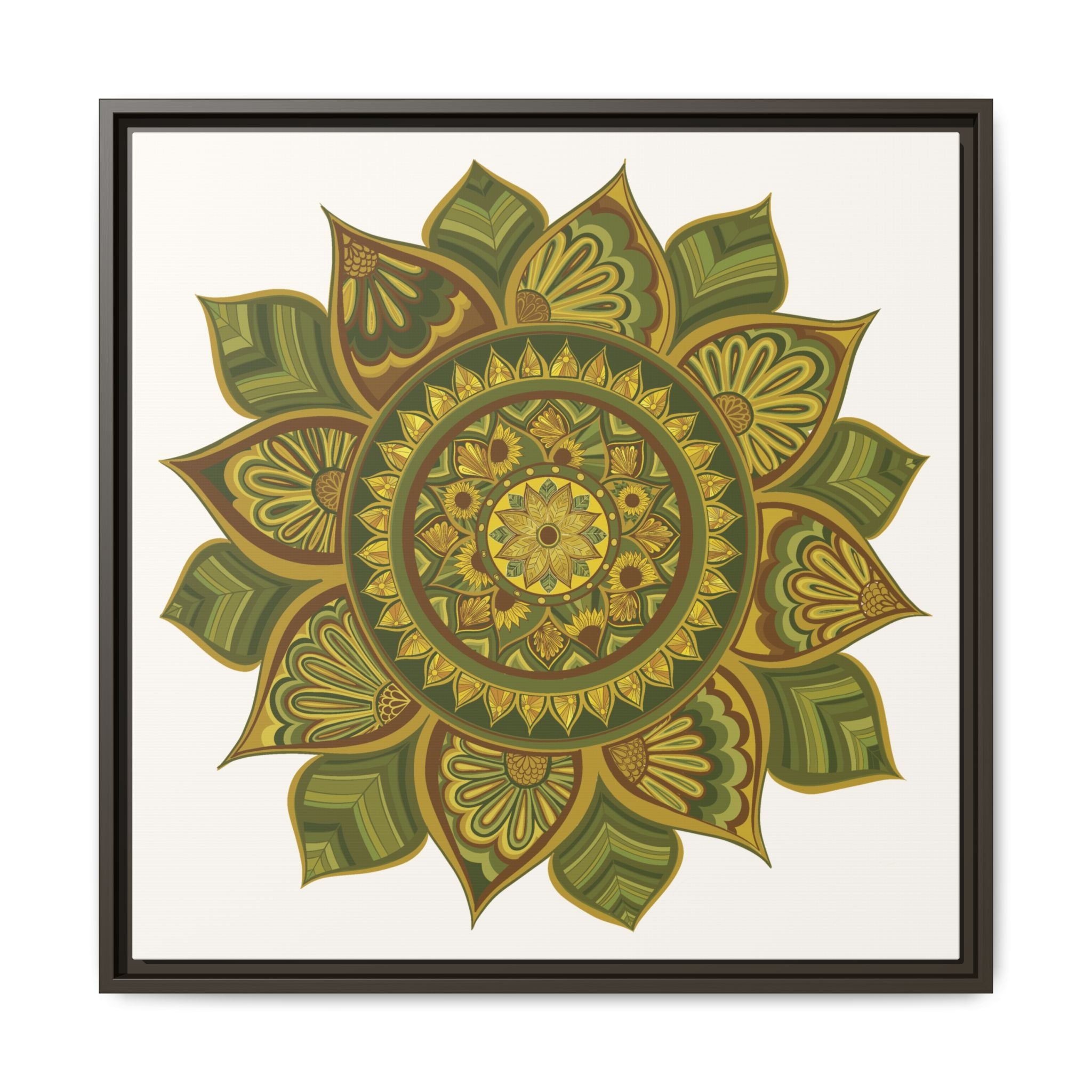 Framed Canvas Mandala | THE ART OF LOVE