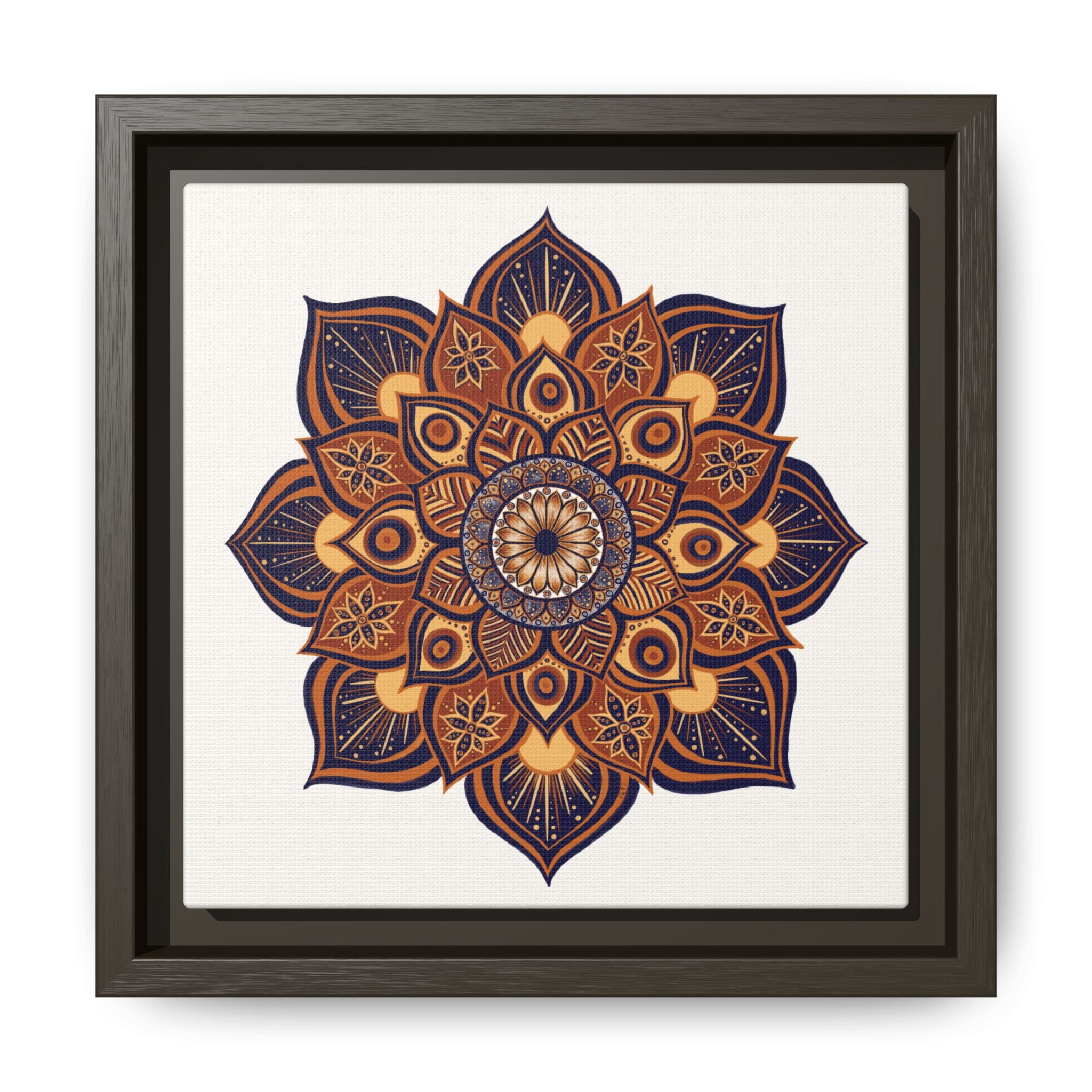 Framed Canvas Mandala | THE ART OF RESILIENCE