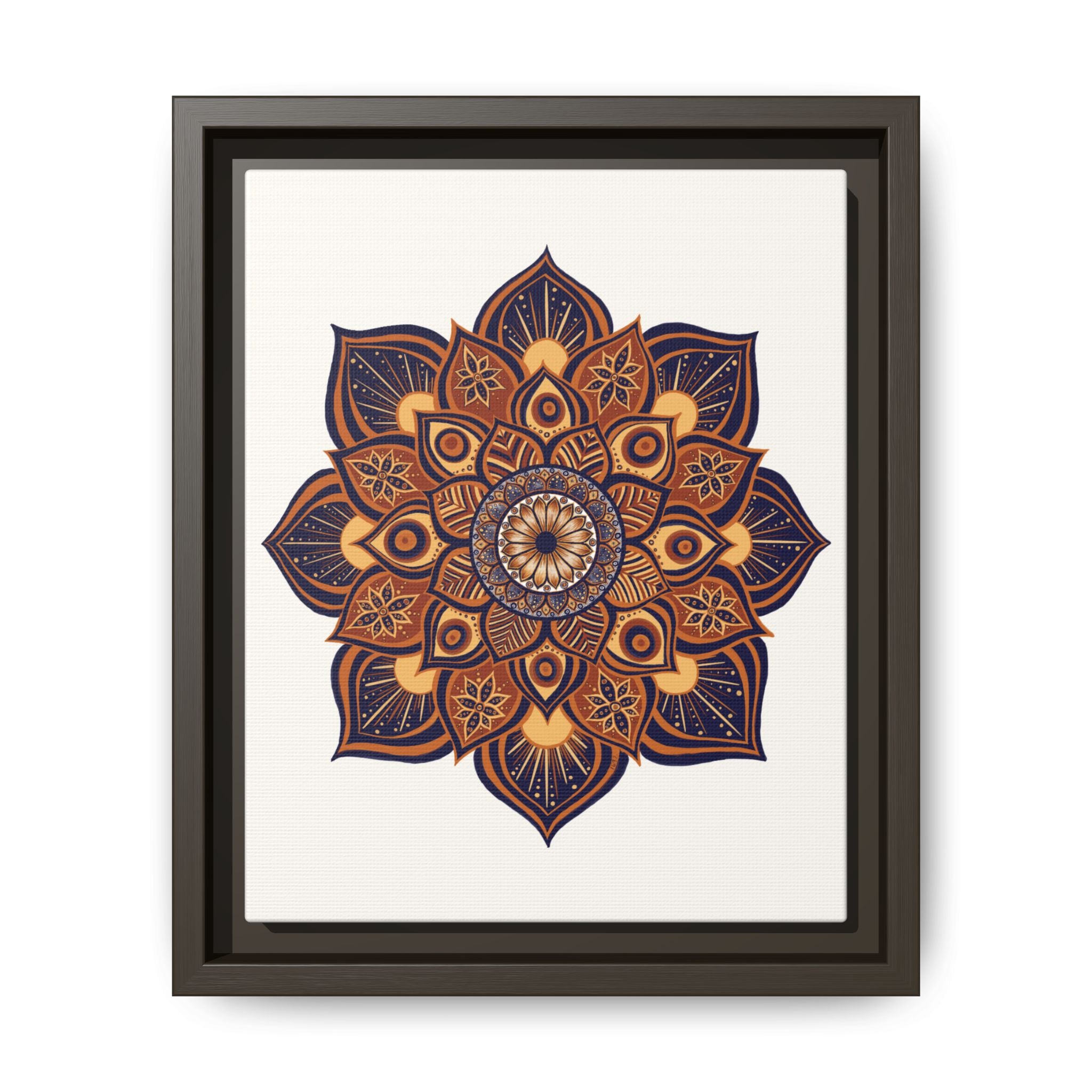 Framed Canvas Mandala | THE ART OF RESILIENCE