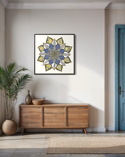 Framed Canvas Mandala | THE ART OF FAITH